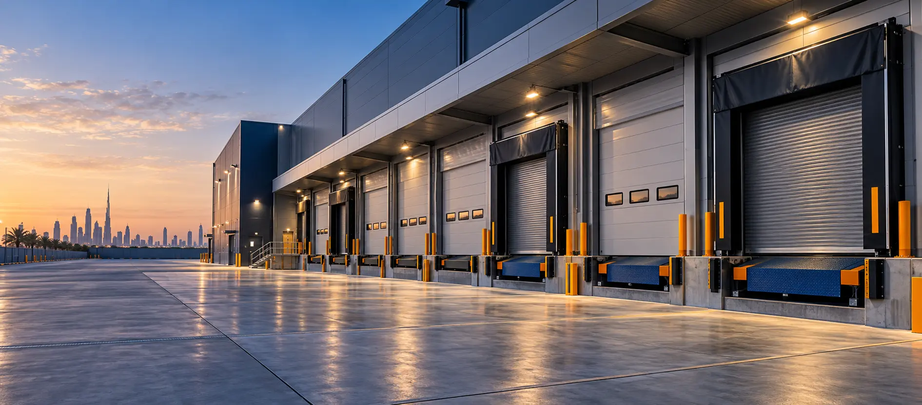Secure, efficient loading-bay systems.