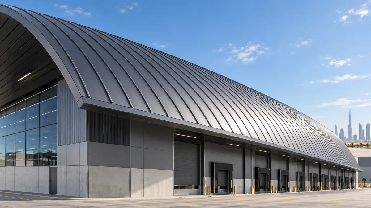 Standing Seam Cladding