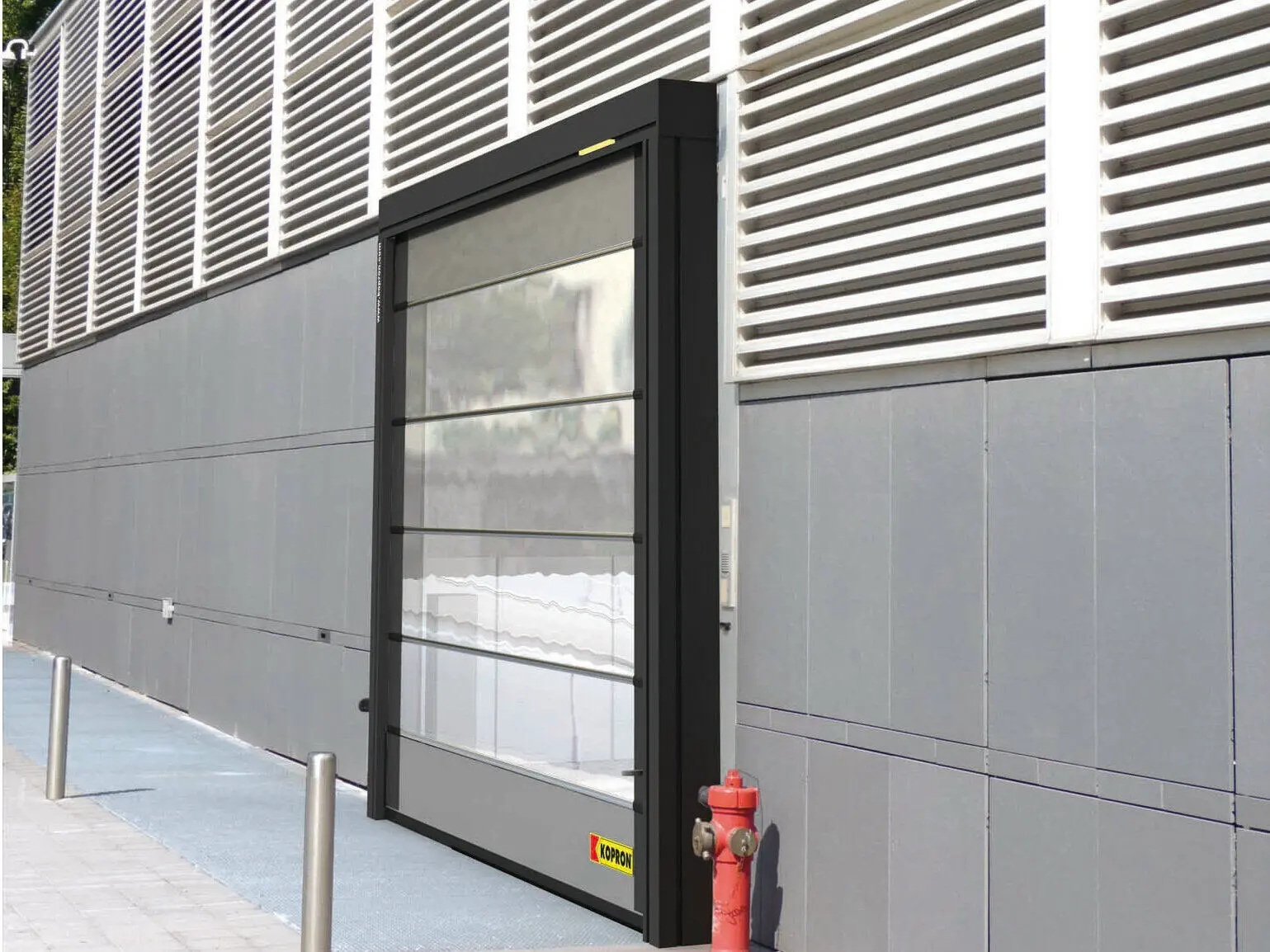 PVC & Fabric Fast Coiling Doors